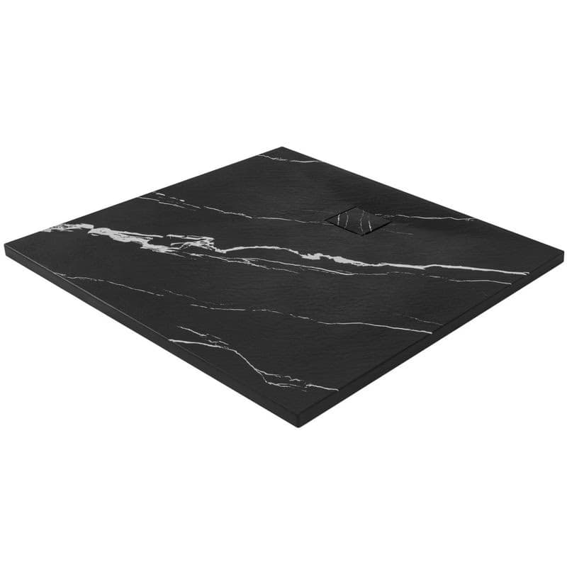 REA - Sprchová vanička Magnum CARRARA BLACK 90x90 REA-K7008 5