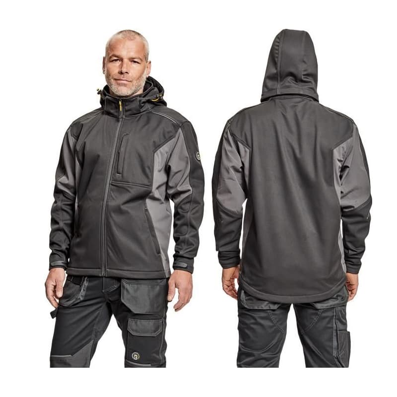 DAYBORO softshell bunda tm.hnedá 4XL 1