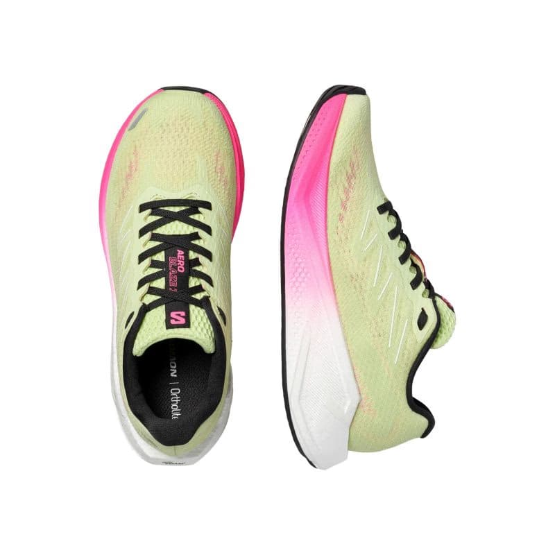 Dámska bežecká obuv SALOMON Aero Blaze 3 W butterfly white knockout pink 4