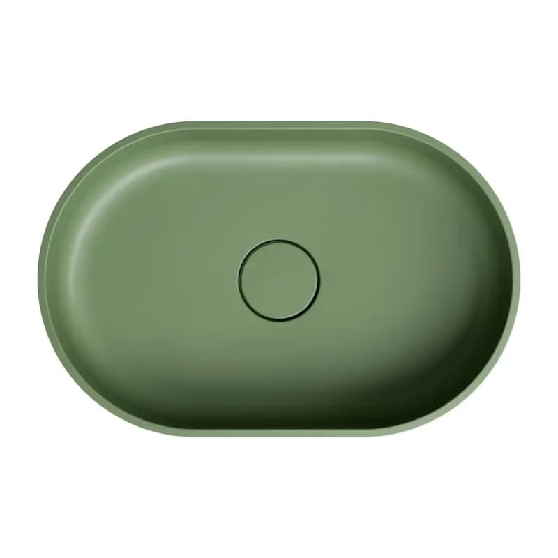 OMNIRES - OVO M+ umývadlo na dosku, 55 x 36 cm olive /OL/ OVOUNOL 5