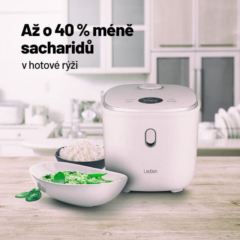 Lauben Low Sugar Rice Cooker 3000WT - ryžovar 3