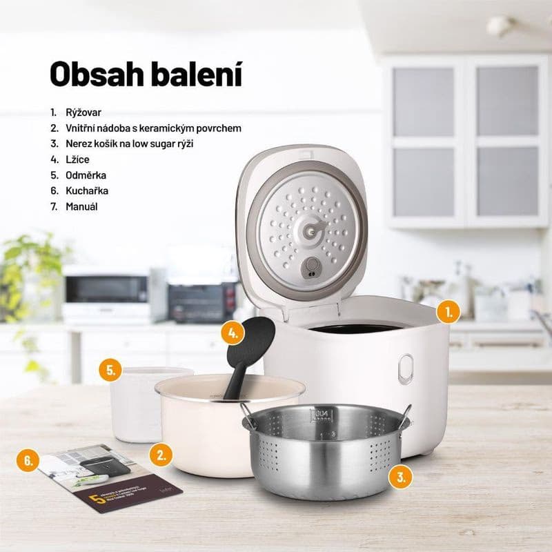 Lauben Low Sugar Rice Cooker 3000WT - ryžovar 6