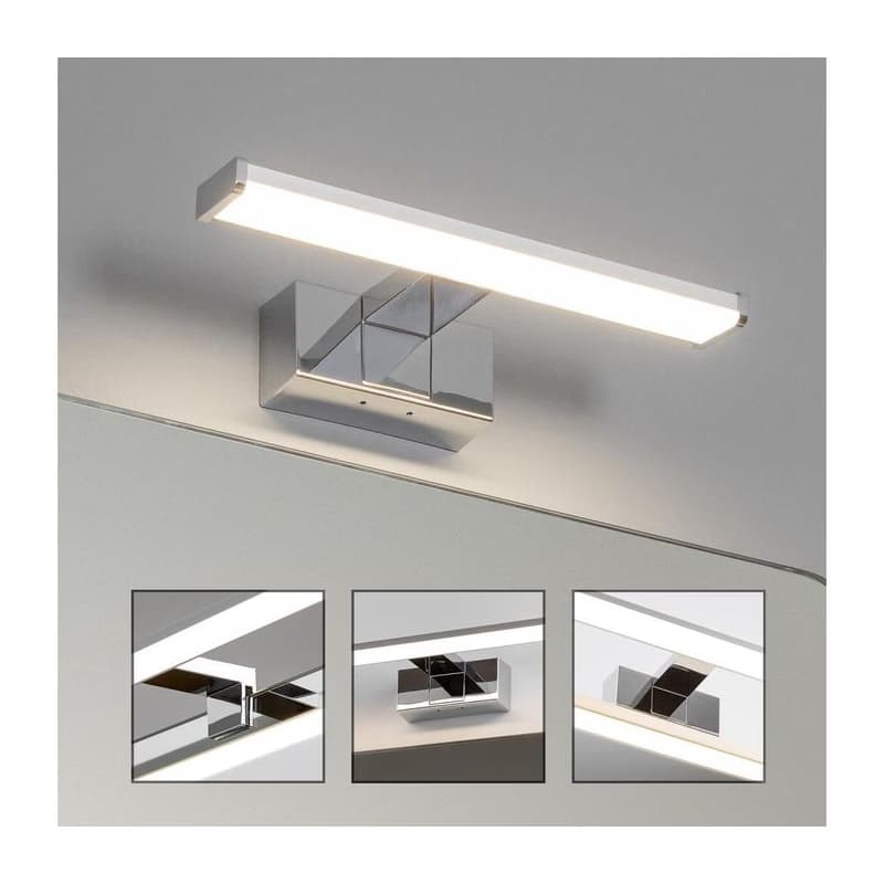 Brilagi - LED kúpeľňové osvetlenie na zrkadlo VESTRA LED/6W/230V 30 cm IP44 chróm FG-M1-C02-300-CHR 1