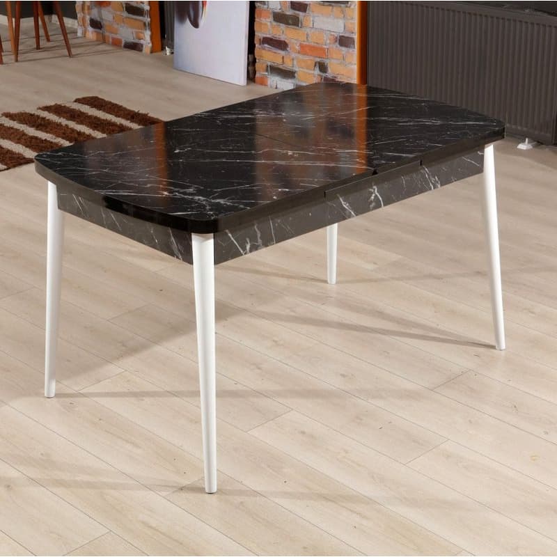 Extendable Dining Table Bendir - White 1
