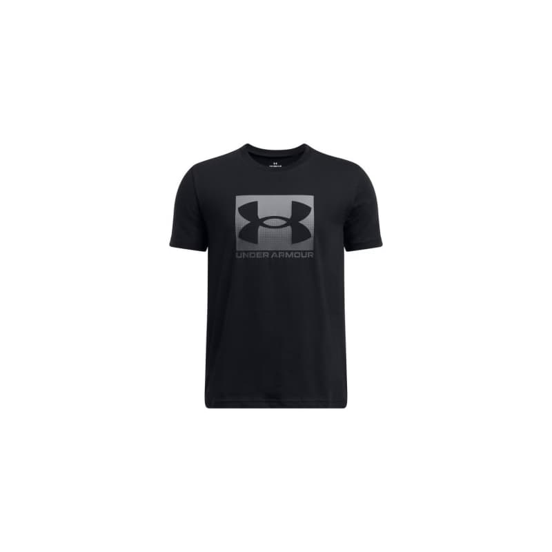Chlapčenské tričko s krátkym rukávom UNDER ARMOUR UA B BOXED SPORTS UPDATE SS-BLK