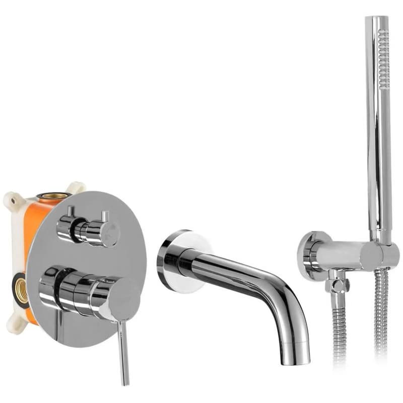 REA - Vaňová batéria Lungo chróm + Box REA-B6990 1