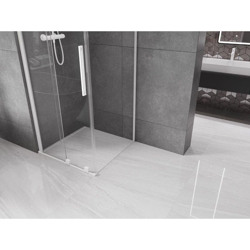 MEXEN/S - Velár sprchovací kút 120 x 120, transparent, biela 871-120-120-01-20 5
