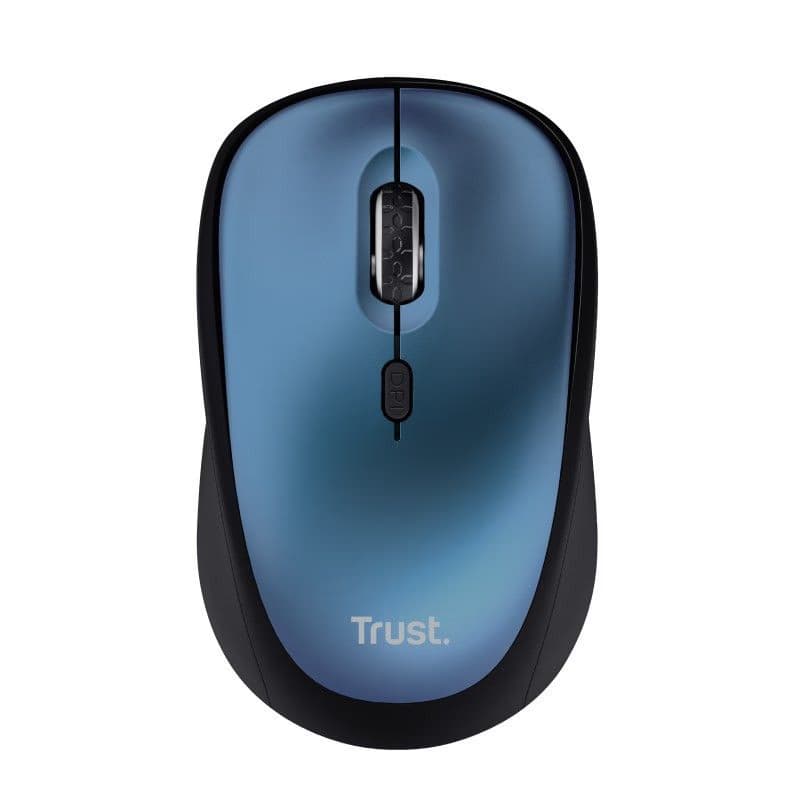 TRUST myš Yvi+ Wireless Mouse Eco Blue, modrá 2