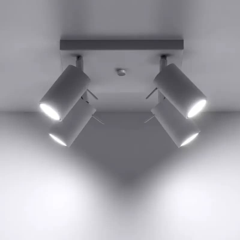 Stropná Lampa Oregon 4 WHITE A-090 1