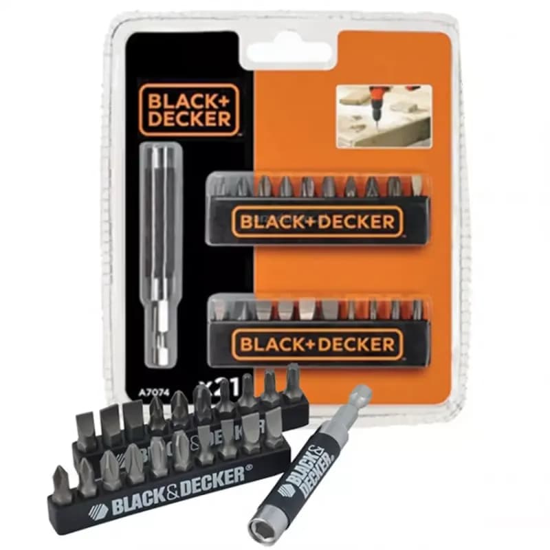 Sada bitov  BLACK&DECKER 21ks 1