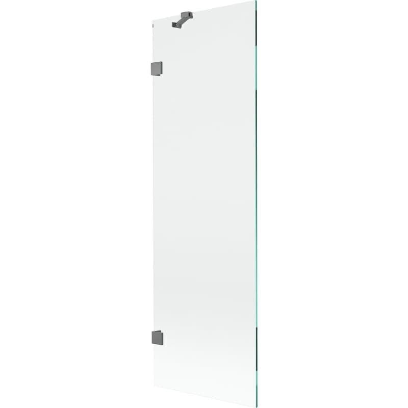 MEXEN/S - Lunar vaňová zástena FIX 60 x 150, transparent, grafit metal 897-060-000-95-00
