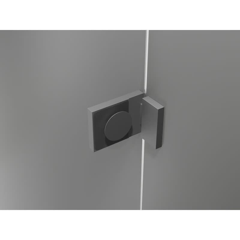 MEXEN/S - Lunar vaňová zástena FIX 60 x 150, transparent, grafit metal 897-060-000-95-00 6