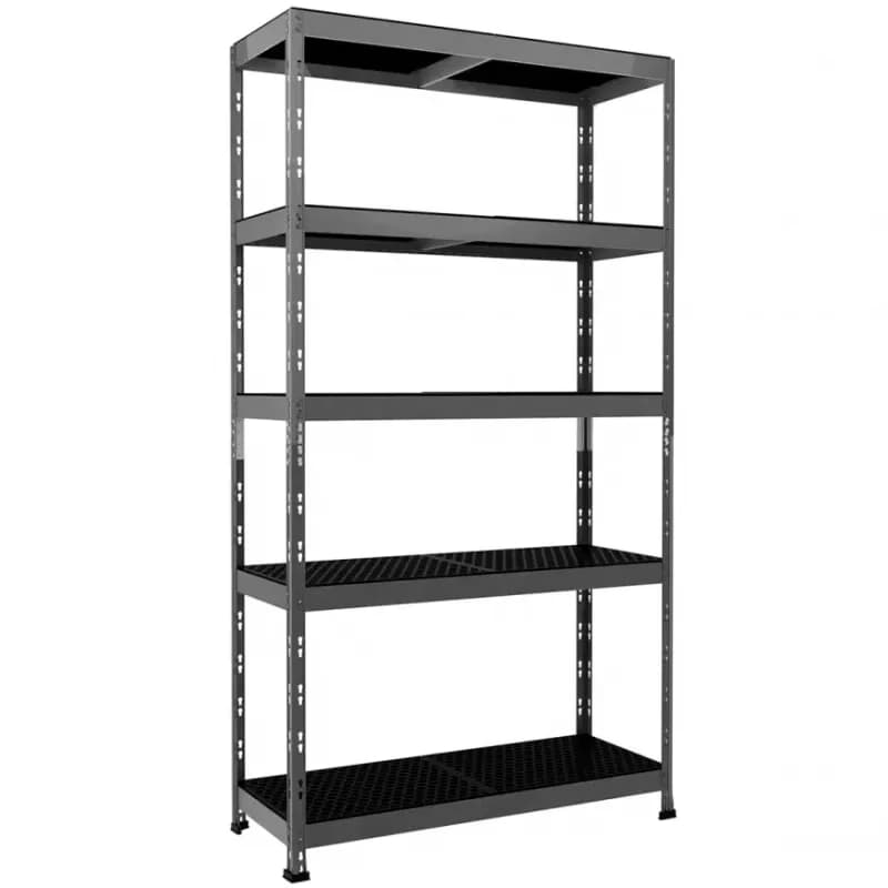 Kovový regál Rivet Outdoor 180x100x38 cm – 5 polic/80 kg 1