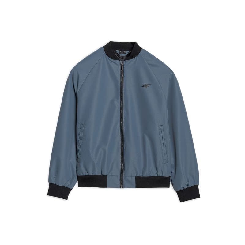Chlapčenská bunda 4F JUNIOR JACKET-JWSS25TJACM186-32S-BLUE 5