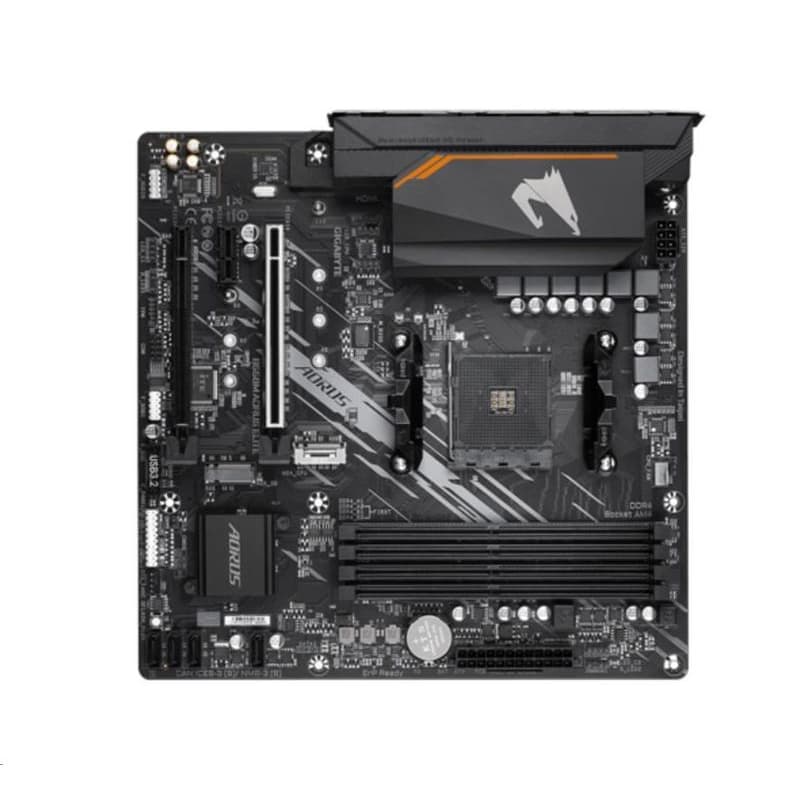 GIGABYTE MB Sc AM4 B550 AORUS ELITE, AMD B550, 4xDDR4, 1xHDMI, 1xDVI, mATX