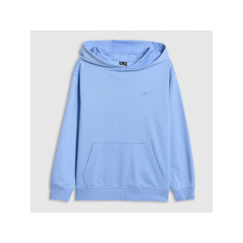 Chlapčenská mikina s kapucňou 4F JUNIOR SWEATSHIRT M2325-33S-BLUE 4