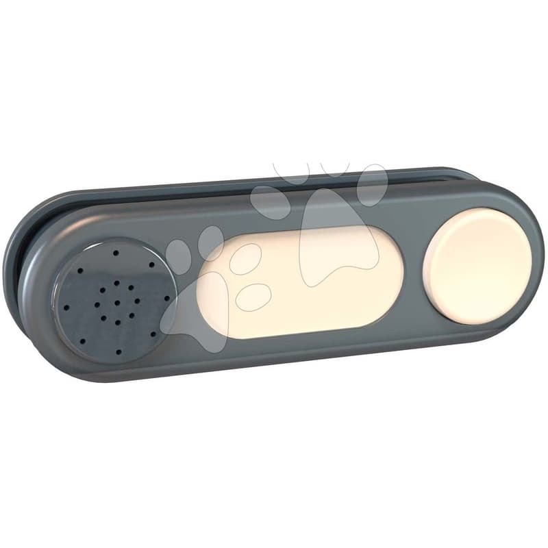 Zvonček elektronický s reálnym zvukom Doorbell Smoby ku všetkým domčekom Smoby 3 druhy mňau-mňau hav-hav ding-dong od 24 mes 1