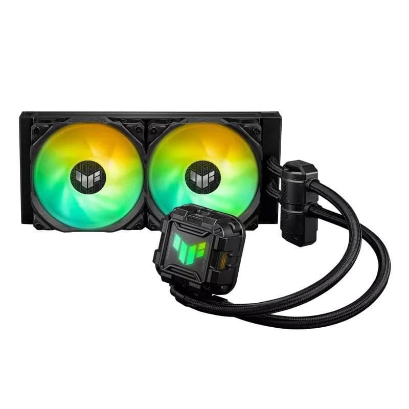 ASUS vodný chladič CPU AIO TUF GAMING LC II 240 ARGB, 2x120mm, LGA1851, AM5 1