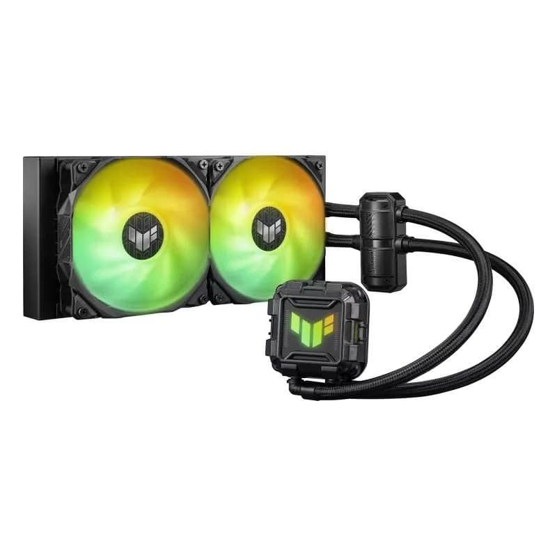 ASUS vodný chladič CPU AIO TUF GAMING LC II 240 ARGB, 2x120mm, LGA1851, AM5 2