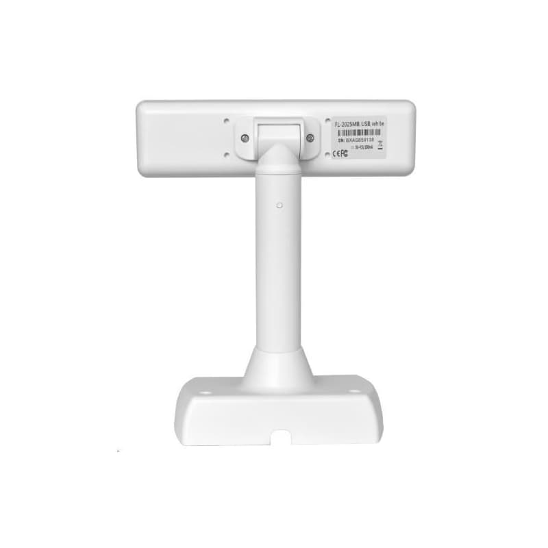 Virtuos zákaznícky displej Virtuos FL-2025MB 2x20, USB, biely 3