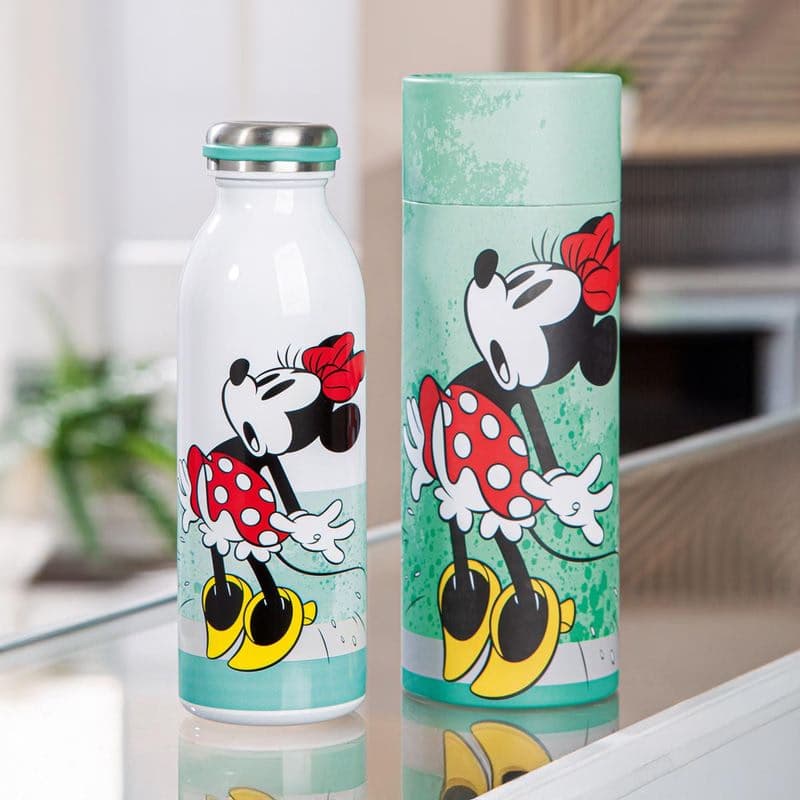 Termoska Minnie z nehrdzavejúcej ocele, zelená