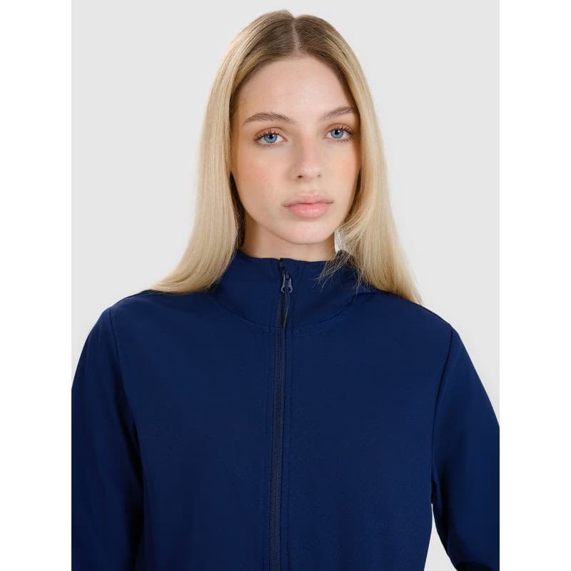 Dámska turistická bunda 4F SOFTSHELL JACKET F320-31S-NAVY 6
