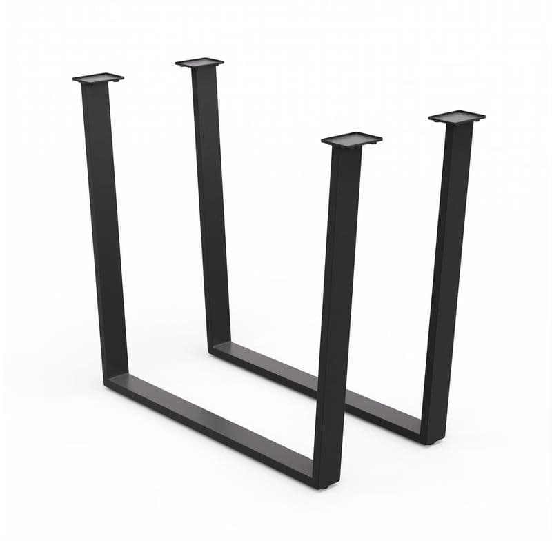 Blumfeldt Ayr Table Legs, Nohy stola 82 x 72 cm, kov 1
