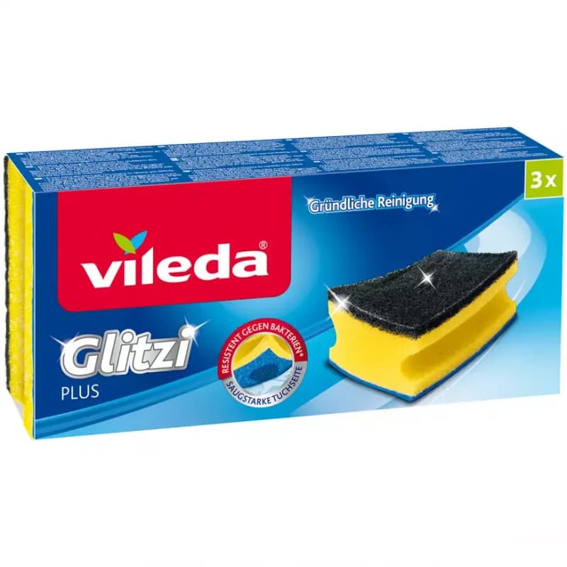 Hubka profilovaná Glitzi Plus 3 ks 1