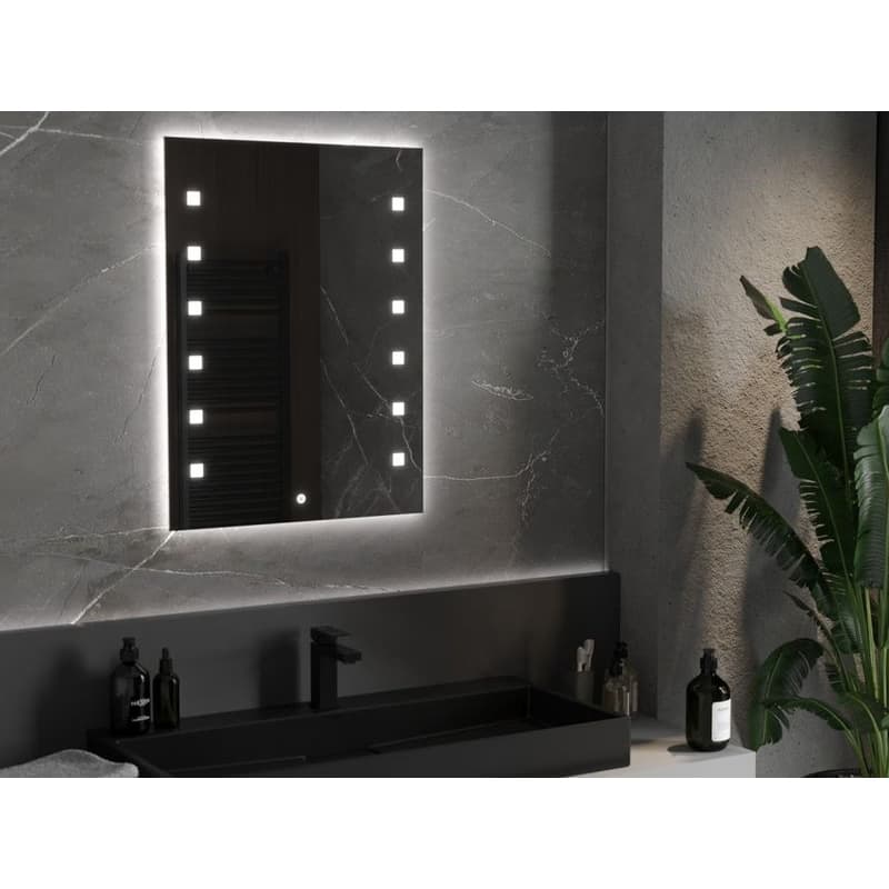 MEXEN - Ner zrkadlo s osvetlením 60 x 80, LED 600 9809-060-080-611-00 2