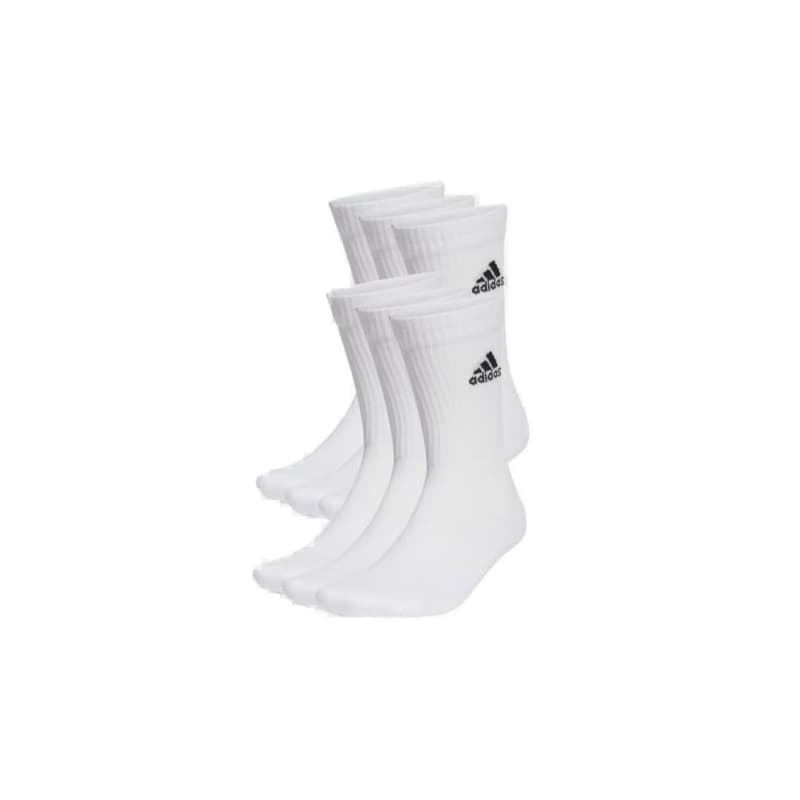 Ponožky ADIDAS 6 PACK -SPW CRW-WHITE BLACK 1