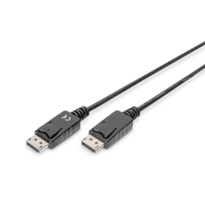 Digitus DisplayPort 1.1a. pripojovací kábel 1 m, CU, AWG28, 2x tienený 2