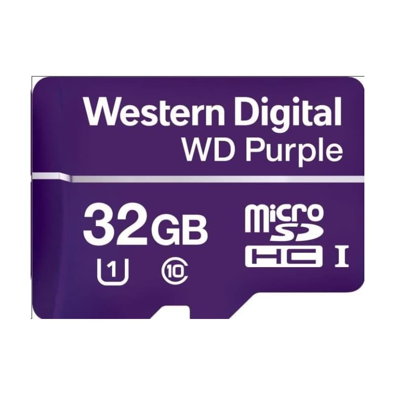 WD MicroSDHC karta 32GB Purple WDD032G1P0C Class 10, 16TBW 1