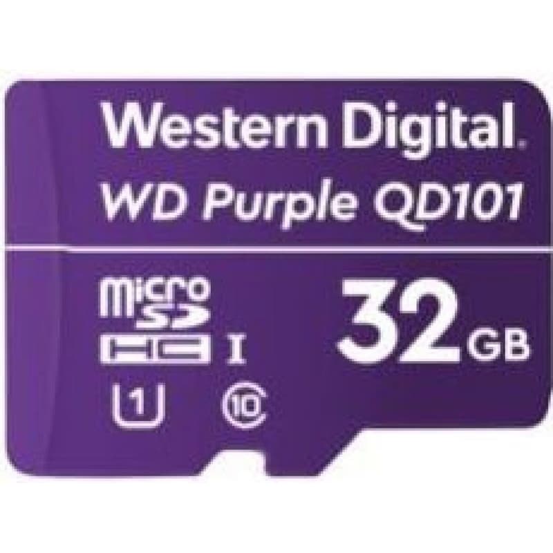 WD MicroSDHC karta 32GB Purple WDD032G1P0C Class 10, 16TBW 3