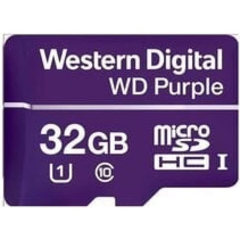 WD MicroSDHC karta 32GB Purple WDD032G1P0C Class 10, 16TBW 4