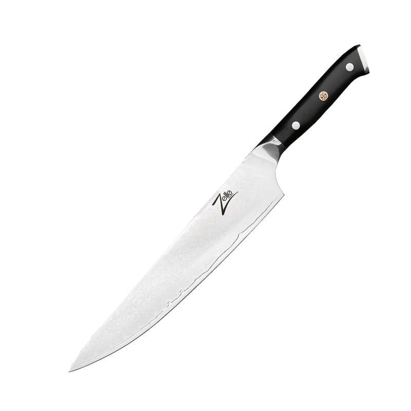 Zelite Infinity by Klarstein Alpha-Royal Japanese Series, 10" nôž šéfkuchára, damašková oceľ 1