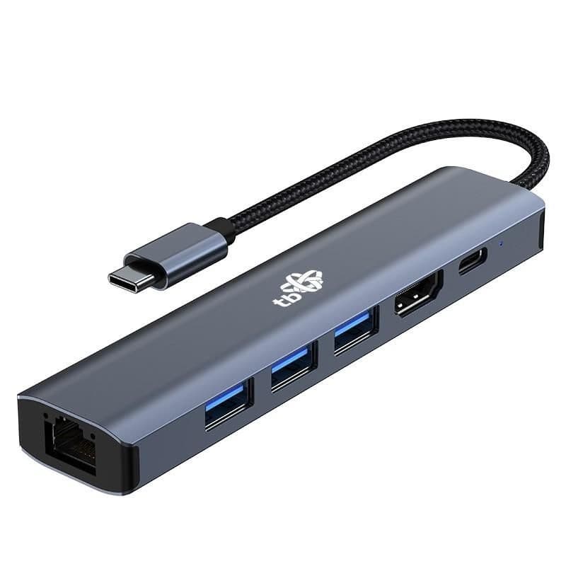 TB Touch USB C 6v1 - HDMI, USBx3, PD, RJ-45 3