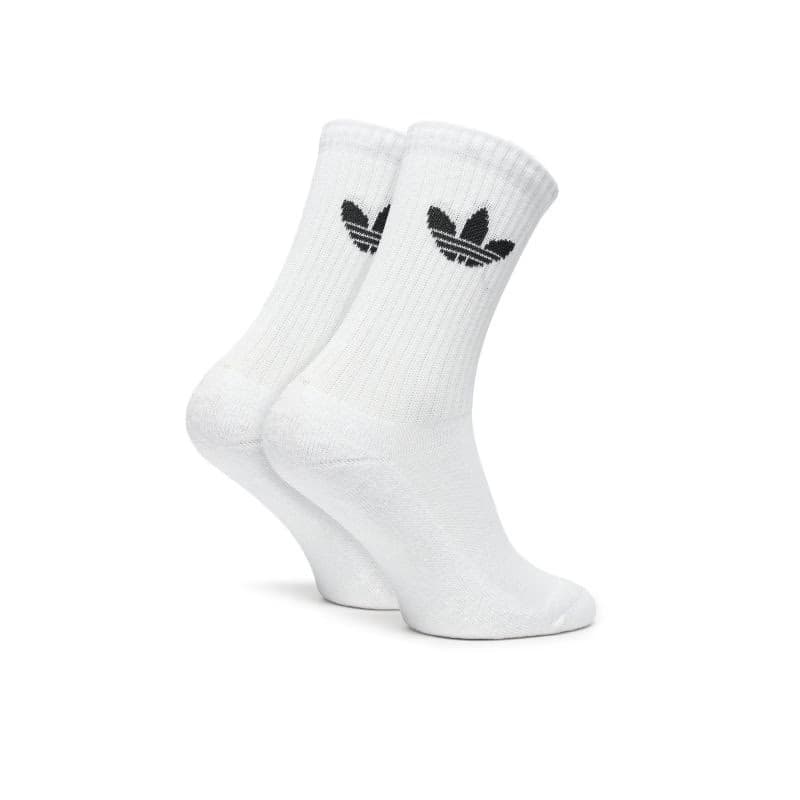 Ponožky ADIDAS ORIGINALS 3 PACK-CusTre Crw Sck WHITE BLACK 2