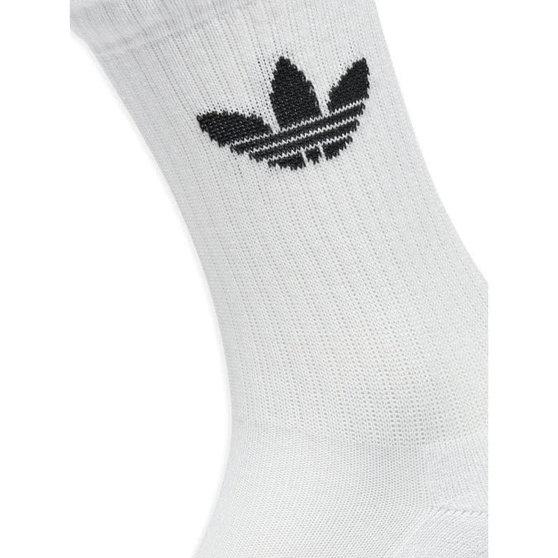 Ponožky ADIDAS ORIGINALS 3 PACK-CusTre Crw Sck WHITE BLACK 3
