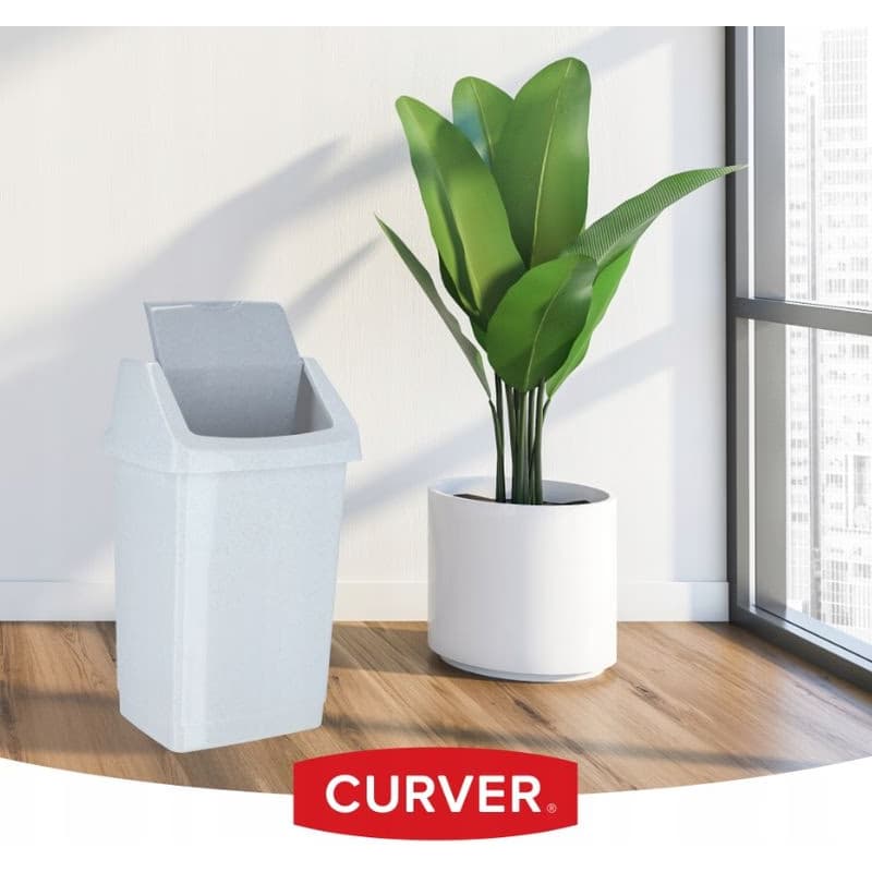CURVER Odpadkový kôš CLICK-IT 9l | sivá 4