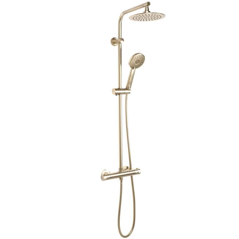 REA - Sprchová sada s termostatom Bliss brush gold REA-P8413 4