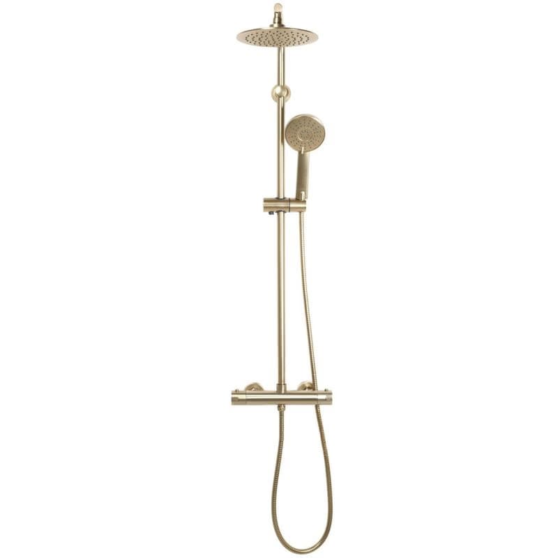 REA - Sprchová sada s termostatom Bliss brush gold REA-P8413 6