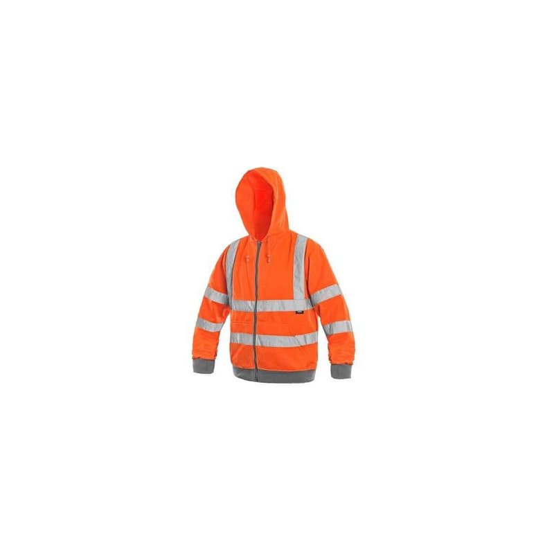 Mikina FROME, oranžová, veľ. XL
