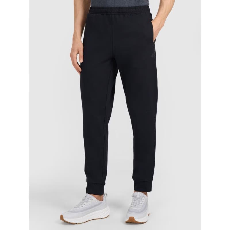 Pánske tréningové nohavice 4F TROUSERS FNK M1067-WMM00TFTRM1067-20S-DEEP BLACK 2