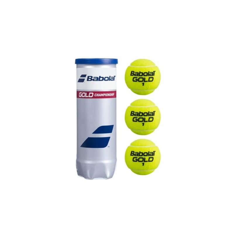 Tenisové loptičky 3ks BABOLAT GOLD CHAMPIONSHIP X3 1