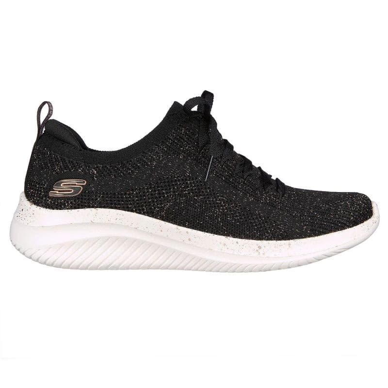 Dámska rekreačná obuv SKECHERS Ultra Flex 3.0 Lets Dance black rose gold 2