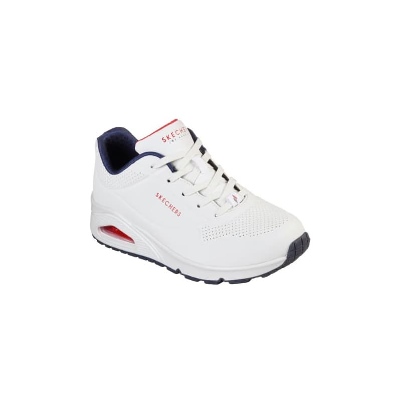 Dámska rekreačná obuv SKECHERS Uno Stand On Air white navy 1