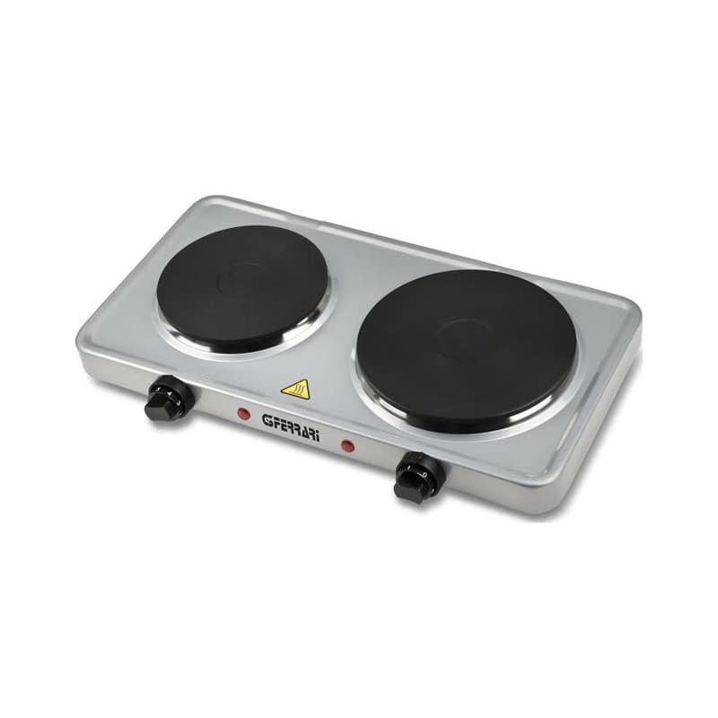 G3Ferrari G10122 - Dvojplatničkový elektrický varič 2500W/230V nerezové prevedenie G10122