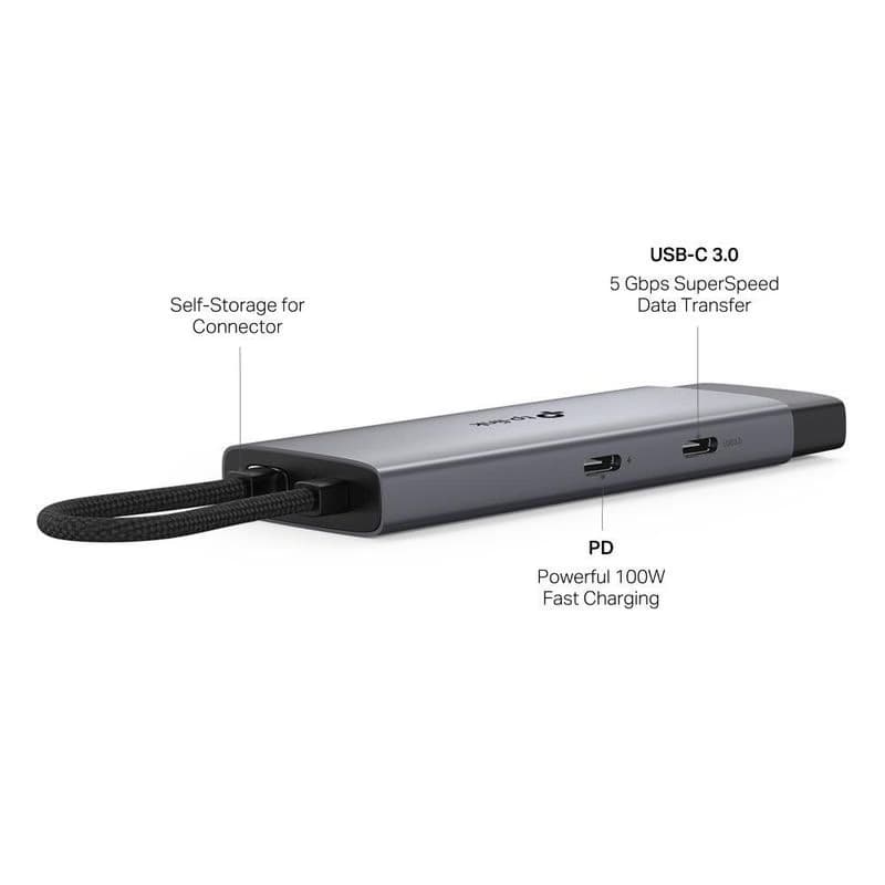 TP-Link UH5020C USB-C hub 5v1 (2x USB3.2Gen1, 2xUSB-C3.2Gen1, 1xHDMI, PD 100W) 2