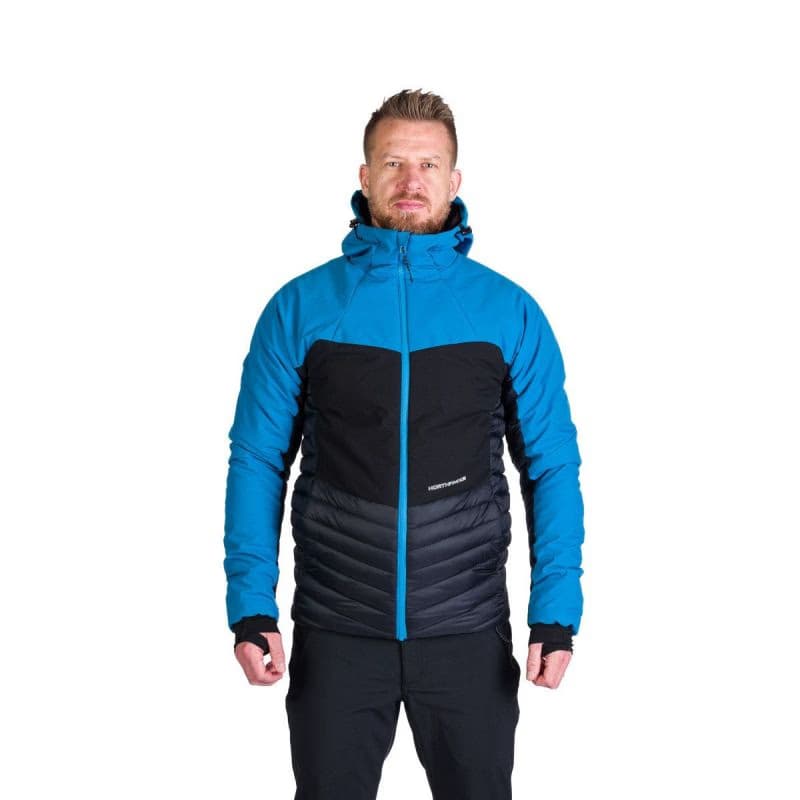 Pánska turistická bunda NORTHFINDER WATSON 282blueblack 2