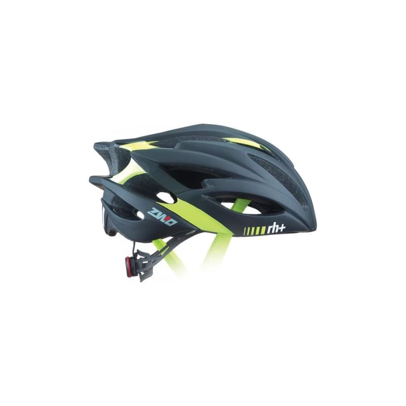 Cyklistická prilba RH+ ZW0, matt black shiny yellow fluo 1